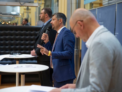 Un altro momento della conferenza stampa (Foto ASP/Fabio Brucculeri)