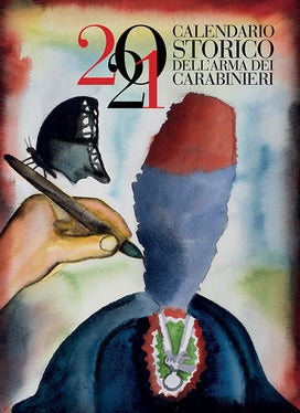 Das Titelblatt des Carabinieri-Kalenders 2021
