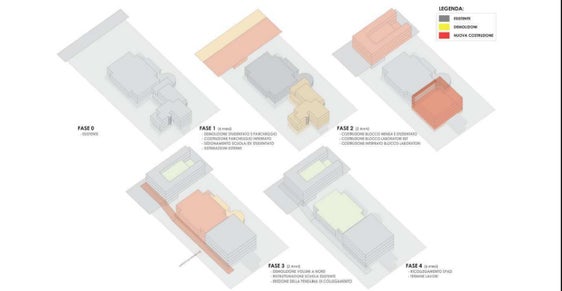 In mehreren Schritten wird die Landesberufsschule für Hotelwesen Cesare Ritz in Meran saniert und ausgebaut. (Foto: LPA)