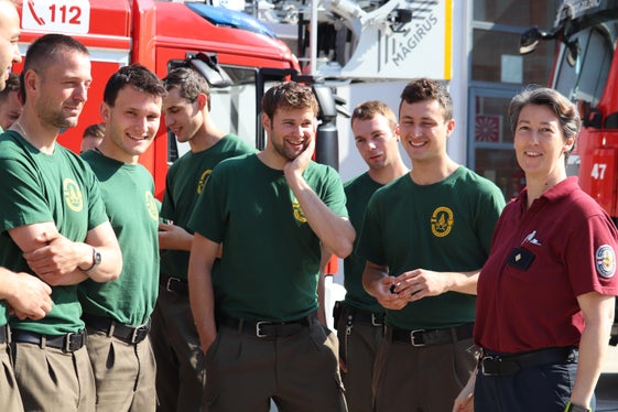 Benvenuti nei vigili del fuoco professionisti (Foto: ASP/Maja Clara)