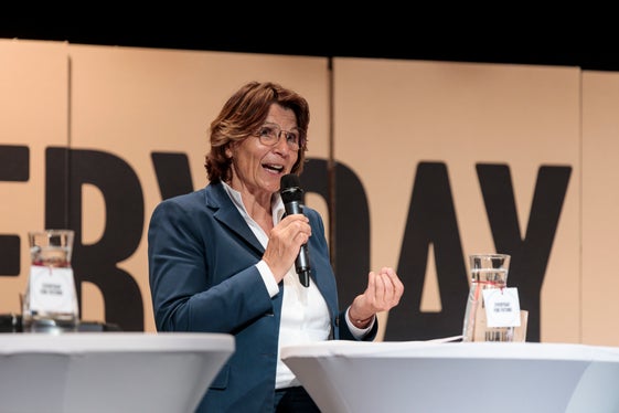 L'assessora Hochgruber Kuenzer ha approfondito i temi del paesaggio e della tutela dei beni culturali. (Foto: ASP/Tiberio Sorvillo)