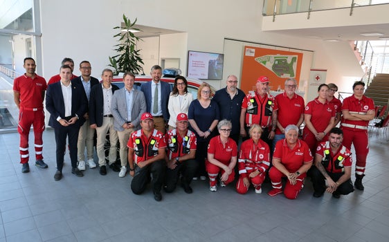 Im Safety Park präsentierten das Rote Kreuz Südtirol und der Safety Park am 18. August ihre Zusammenarbeit für mehr Sicherheit im Straßenverkehr. (Foto: LPA/Ingo Dejaco)