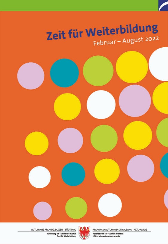 Die Frühjahrsausgabe 2022 von "Zeit für Weiterbildung" ist erschienen. 