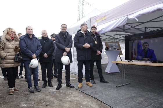 Umfahrung Percha Spatenstich gesetzt Autonome Provinz Bozen Südtirol