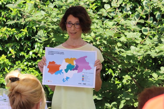 Raffaella Gelain dell'Ufficio Fondi strutturali UE in agricoltura ha presentato diversi progetti Leader. (Foto: USP/Maja Clara)