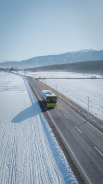 Die ab 15. Dezember geltenden Neuerungen im Busverkehr im Pustertal betreffen insbesondere die Linien 441, 451, 454 und die neuen separaten Linien 464/469. (Foto: Kronplatz Mobility/Georg Comis)
