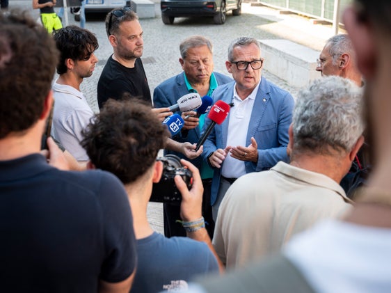 In un punto stampa che si terrà giovedì 6 agosto, alle ore 15.30, in piazza Tribunale, l'assessore provinciale alle Opere pubbliche Christian Bianchi aggiornerà i rappresentanti dei media sullo stato di avanzamento dei lavori al Palazzo della Giustizia. (Foto: USP/Fabio Brucculeri)