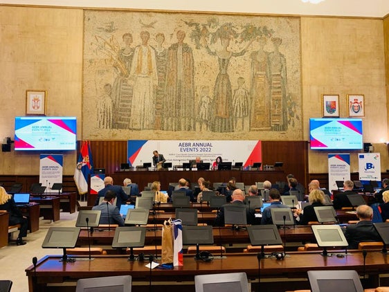 Die AGEG-Generalversammlung in Novi Sad in Serbien (Foto: Euregio)