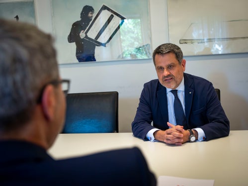 Miguel Fernández-Palacios M. è ambasciatore di Spagna presso la Repubblica Italiana e San Marino dal 2022. (Foto: ASP/Fabio Brucculeri)