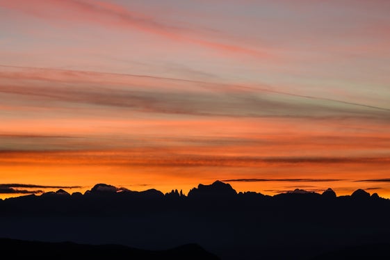 Wetterbild des Monats Oktober 2026: der Rosengarten (Foto: LPA/Martin Geier)