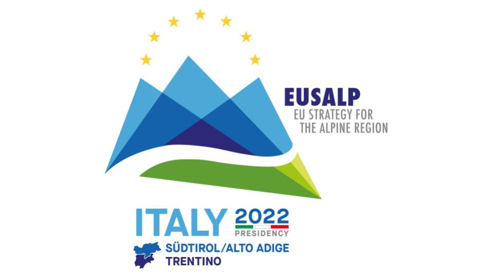 Das Logo der Südtiroler und Trentiner Eusalp-Präsidentschaft 2022