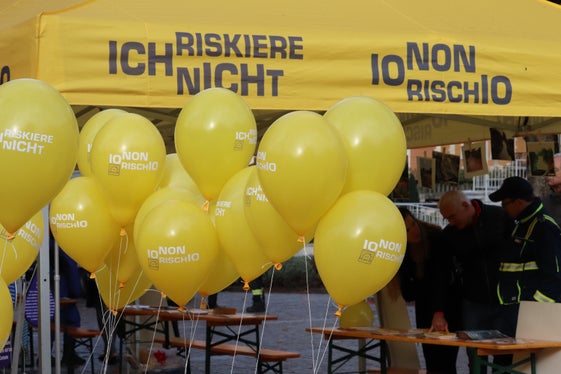 Gemeinsam können wir dazu beitragen, unsere Gesellschaft im Falle von Naturereignissen widerstandsfähiger zu machen, damit jede und jeder Einzelne im Ernstfall richtig reagiert und sich selbst und anderen helfen kann. (Foto: LPA/Maja Clara)