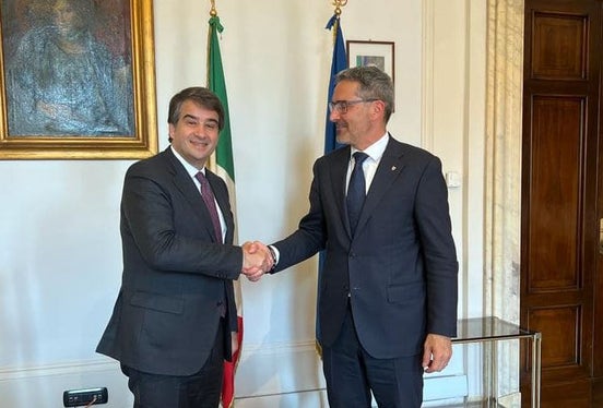 Il presidente della Provincia Arno Kompatscher aveva già avuto un incontro con il ministro per le Politiche europee, la coesione e il Pnrr, Raffaele Fitto, nelle scorse settimane a Roma (Foto: ASP)