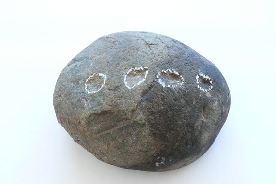 Peso da bilancia in pietra (II secolo a.C.) (Foto: ASP/LDA)