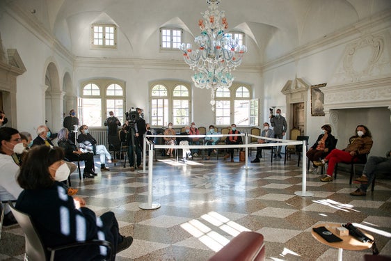 Am Samstag hat das Landesdenkmalamt den Tag des Denkmals mit offenen Pforten und einem Künstlergespräch begangen. (Foto: LPA/Claudia Corrent)