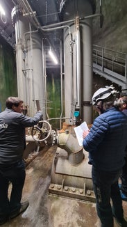 Überwachung: Stauanlagen werden regelmäßig kontrolliert und überprüft (Foto: LPA/Landesamt für Hydrologie und Stauanlagen in der Agentur für Bevölkerungsschutz)