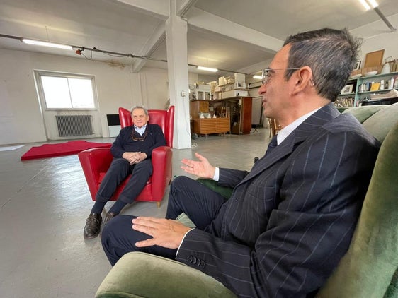 Il Direttore del Dipartimento cultura Antonio Lampis ha curato per interviste per “Vite per la Cultura Italiana” ospitando personalità che hanno avuto un ruolo fondamentale nello sviluppo culturale d’Italia. (Foto ASP)