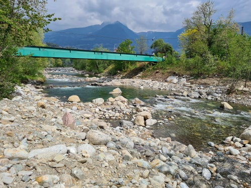 Sono in fase di completamento i lavori dell'Ufficio sistemazione bacini montani Ovest volti alla riqualificazione del fiume Passirio e del torrente Haarwaal a Merano (Foto: ASP/Ufficio sistemazione bacini montani Ovest)