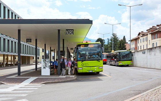 La stazione degli autobus di Bressanone (Foto: ASP)