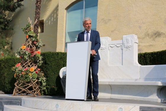 LR Schuler: Mit den Gärten von Schloss Trauttmansdorff sind wir zu einem Vorreiter geworden. (Foto: LPA/Noemi Prinoth)