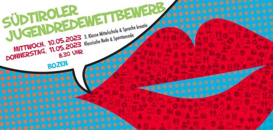 Beim Südtiroler Jugendredewettbewerb am 10. und 11. Mai können Schülerinnen und Schüler ihr rhetorisches Talent unter Beweis stellen.