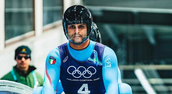 Sorgten für die zweite Goldmedaille innerhalb einer Stunde: Emanuel Rieder und Simon Kainzwaldner holten in Cortina Gold, dies ist die insgesamt sechste Medaille für Südtirols Olympionikinnen und Olympioniken. (Foto: Fisi. Das Foto darf nur im Zusammenhang mit dieser Aussendung verwendet werden.)