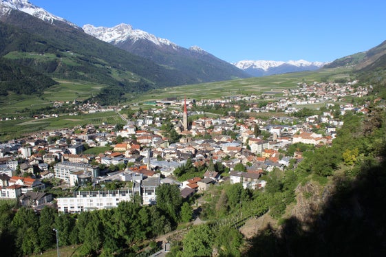 Blick auf Schlanders (Foto: R. Rechenmacher)