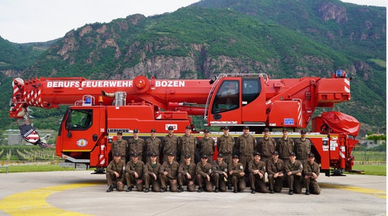 Ausbildungskus Berufsfeuerwehr vom 30. August 2021 bis zum 13. Mai 2022 (Foto: Berufsfeuerwehr Bozen)