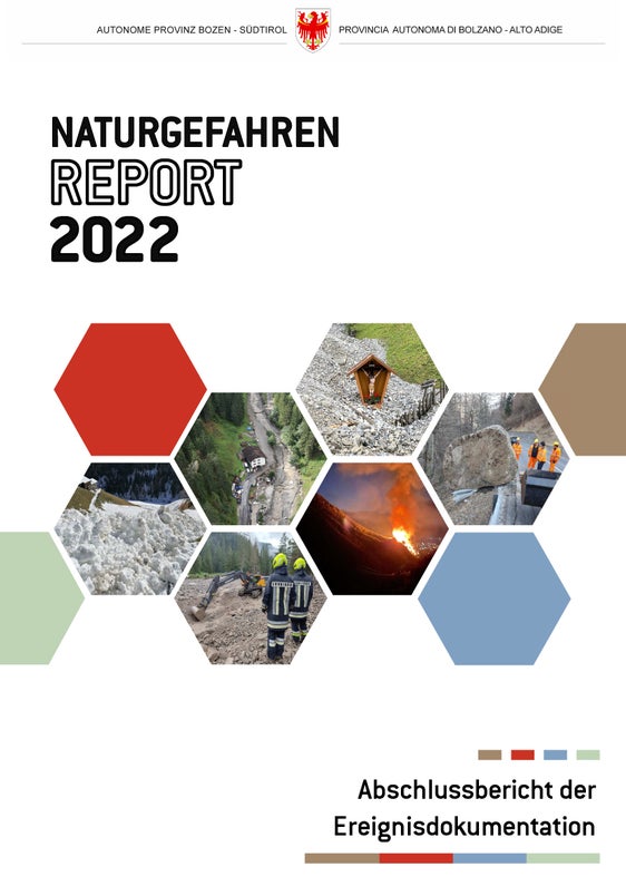 Der Report Naturgefahren 2022 ist jetzt online: Die Dokumentation liefert einen umfassenden Überblick über die Naturereignisse, die sich im vergangenen Jahr in Südtirol ereignet haben. (Foto: LPA/Landeswarnzentrum)