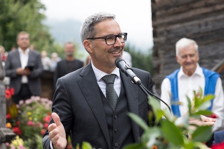 Il presidente dell'Euregio e della Provincia di Bolzano Arno Kompatscher: Con condizioni di localizzazione ottimali e forza innovativa, come Euregio possiamo sopravvivere sul mercato internazionale e fare tendenza. (Foto: Land Tirol/Sedlak)