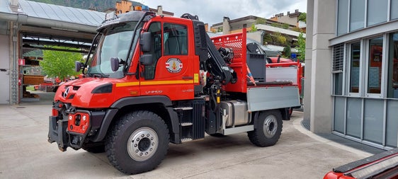 Hilfszug aus Südtirol für von Unwettern heimgesuchte Region Emilia-Romagna (Foto: LPA/Berufsfeuerwehr)