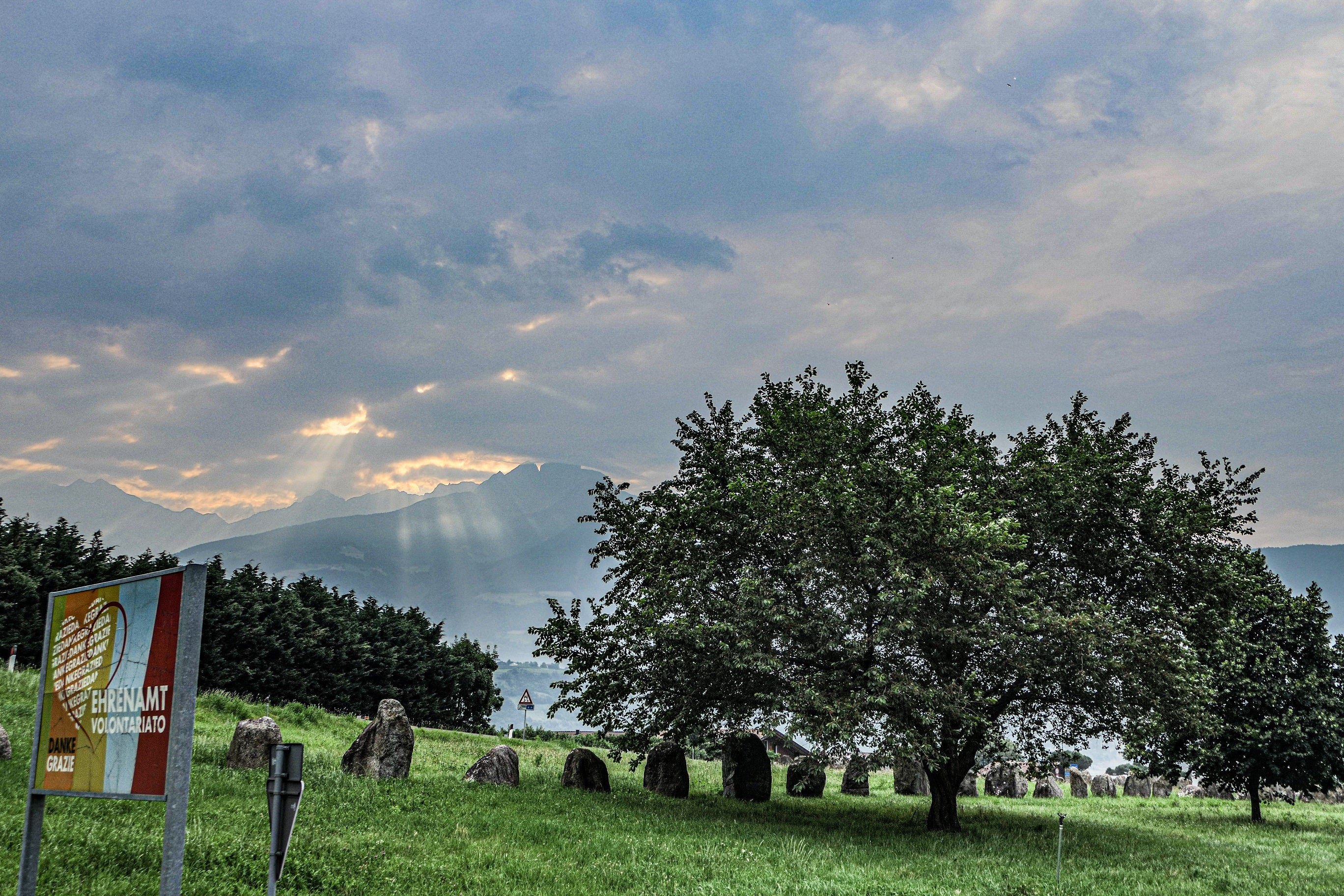 Immagine del mese giugno 2025: progetto Stone Age a Lagundo (Foto: USP/Martin Geier)