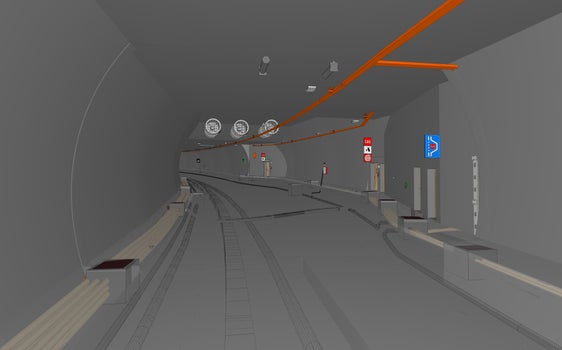 
I lavori di costruzione del tunnel di 2,2 chilometri della circonvallazione nord-ovest di Merano procedono. Il prossimo passo importante, all'inizio di maggio, sarà la gara d'appalto per l'equipaggiamento tecnico. (Foto: ASP/Ripartizione provinciale Infrastrutture)