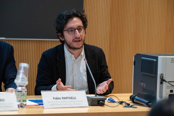 L’ispettore amministrativo dell’Ufficio politiche giovanili Fabio Raffaelli. (Foto: USP/Greta Stuefer)