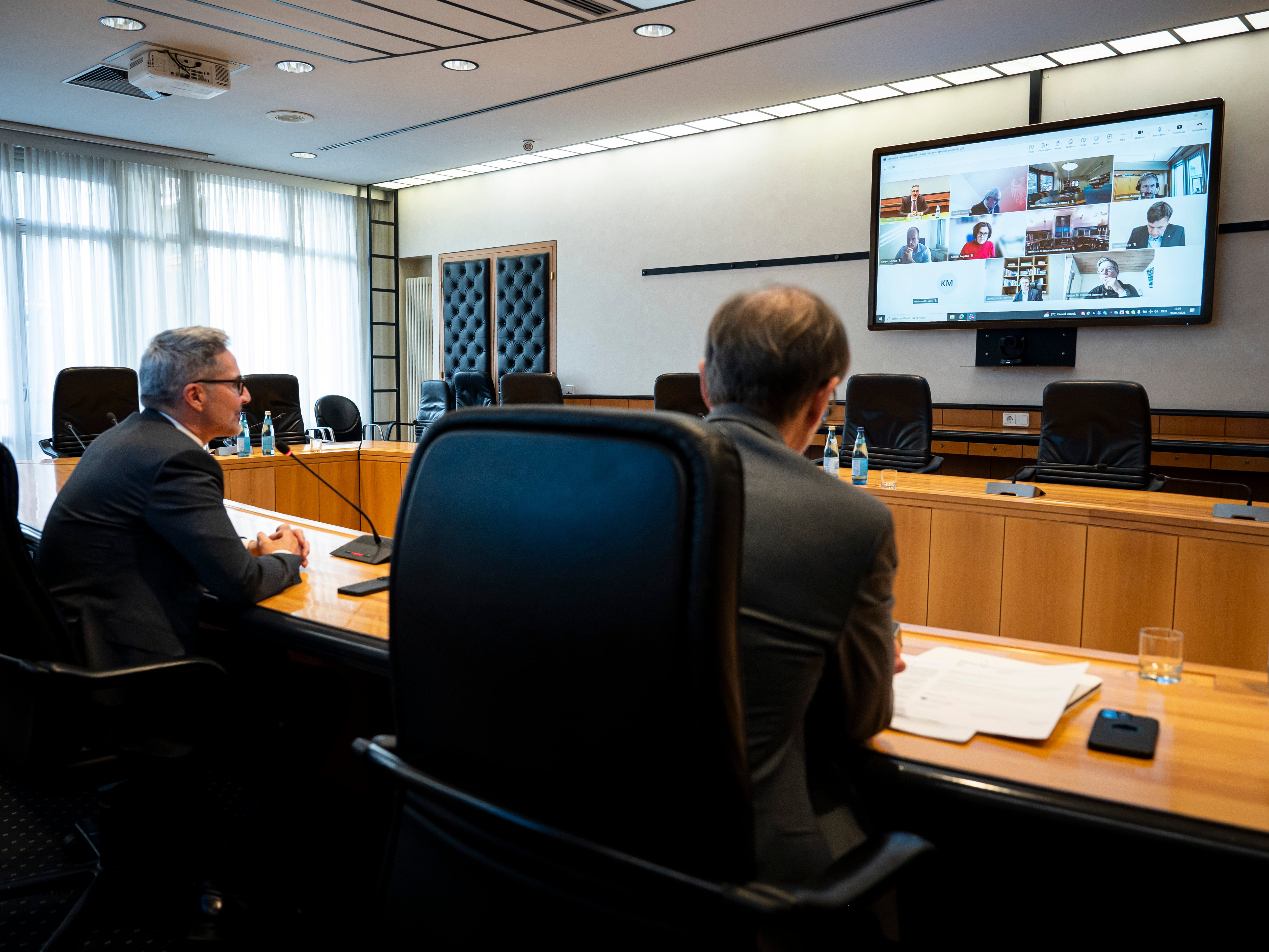 Il compito principale del Centro operativo provinciale, attivato il 30 gennaio, è quello di garantire un'azione rapida, efficace e coordinata in caso di rischi o emergenze particolari durante i Giochi Olimpici Invernali. (Foto: USP/Fabio Brucculeri)