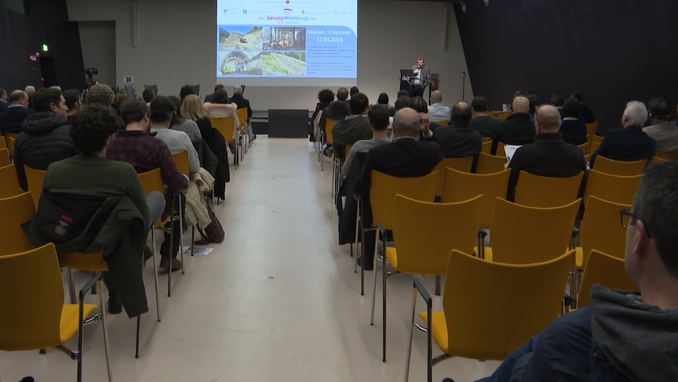 Il 26° Convegno internazionale geologi Geoalp Wintercup organizzato dall'Ufficio Geologia e prove materiali della Provincia di Bolzano (Foto: Video33) 