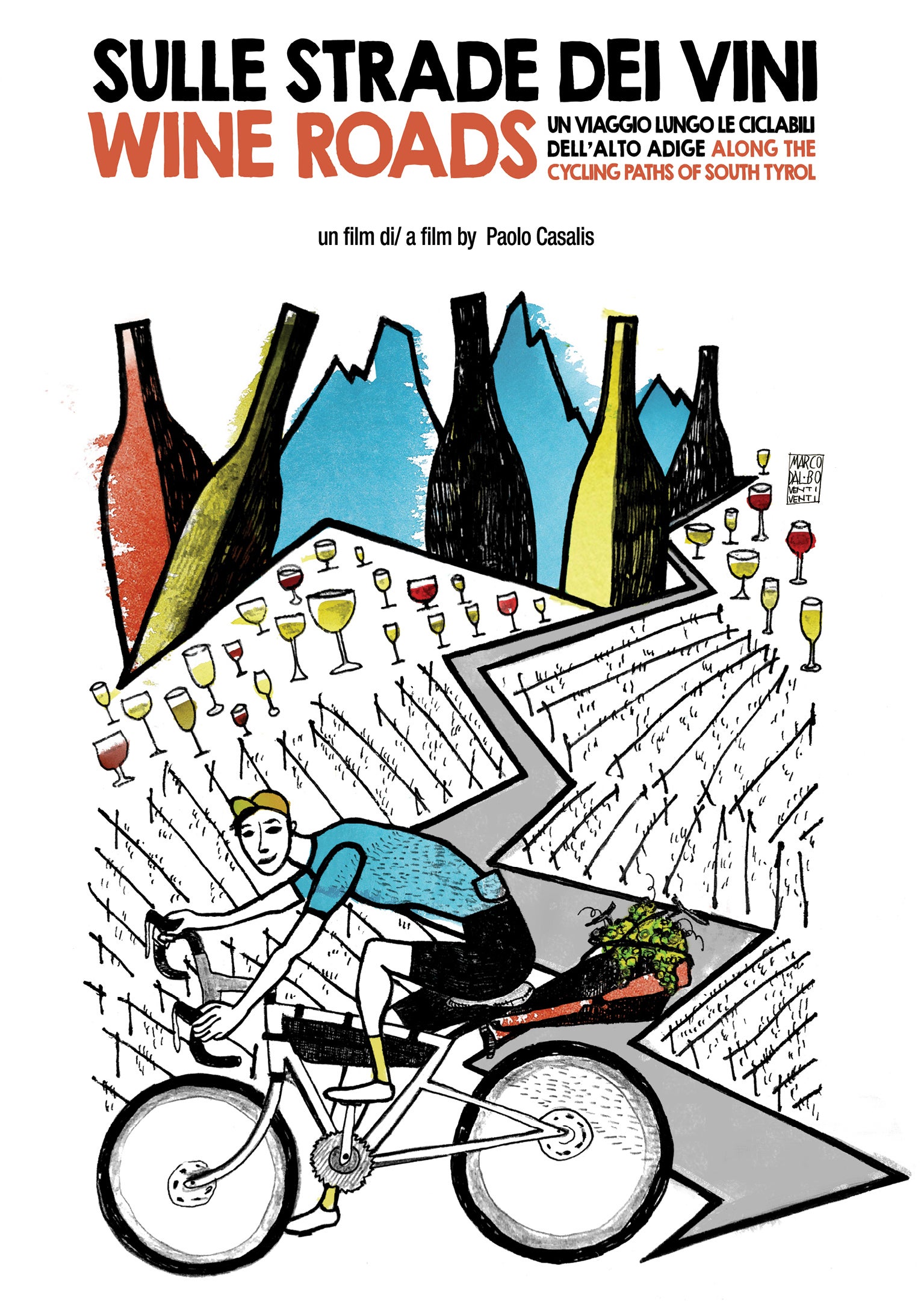 Der Dokumentarfilm Sulle strade dei vini. Un viaggio lungo le ciclabili dell’Alto Adige&nbsp;wird am Donnerstag, 26. September, um 18 Uhr im Kulturzentrum Trevi – Trevilab in der Kapuzinergasse 28 in Bozen gezeigt, der Eintritt ist kostenlos.