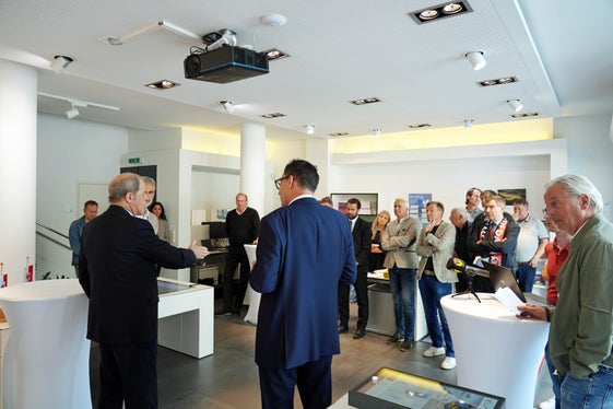 Die Euregio organisiert in den nächsten Wochen 3 große Sportevents, diese wurden heute (13. Juni) im Euregio-Infopoint in Innsbruck vorgestellt. (Foto: Land Tirol/Brandhuber)