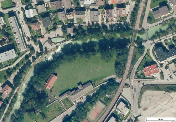 Anfang Februar beginnt das Landesamt für Wildbachverbauung Ost mit Arbeiten zur Verstärkung des Dammes am orographisch rechten Ufer der Rienz in Stegen in der Gemeinde Bruneck. (Foto: LPA/Landesamt für Wildbach- und Lawinenverbauung Ost)