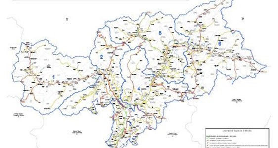 Cartina Servizio strade