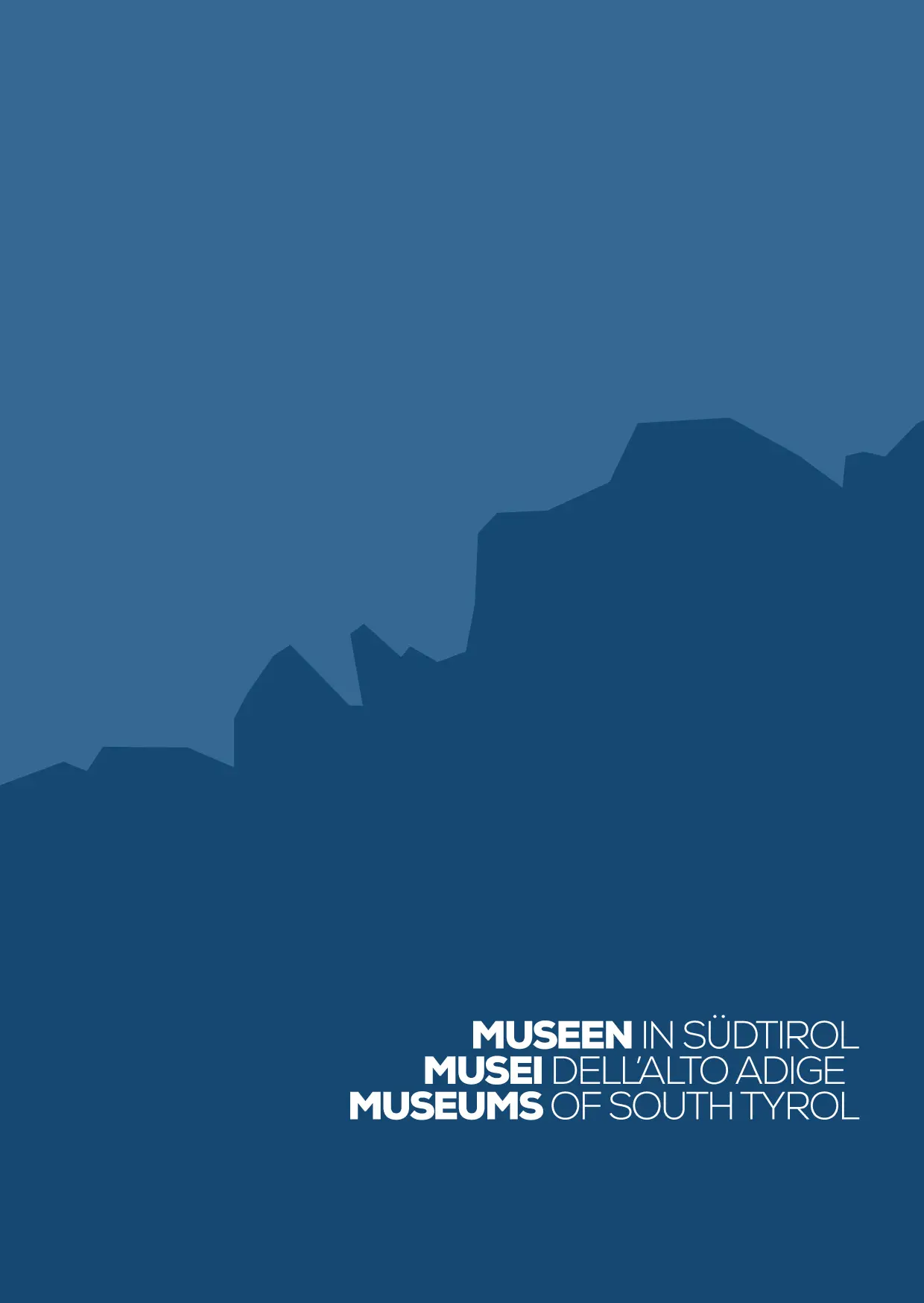 Broschüre „Museen in Südtirol“