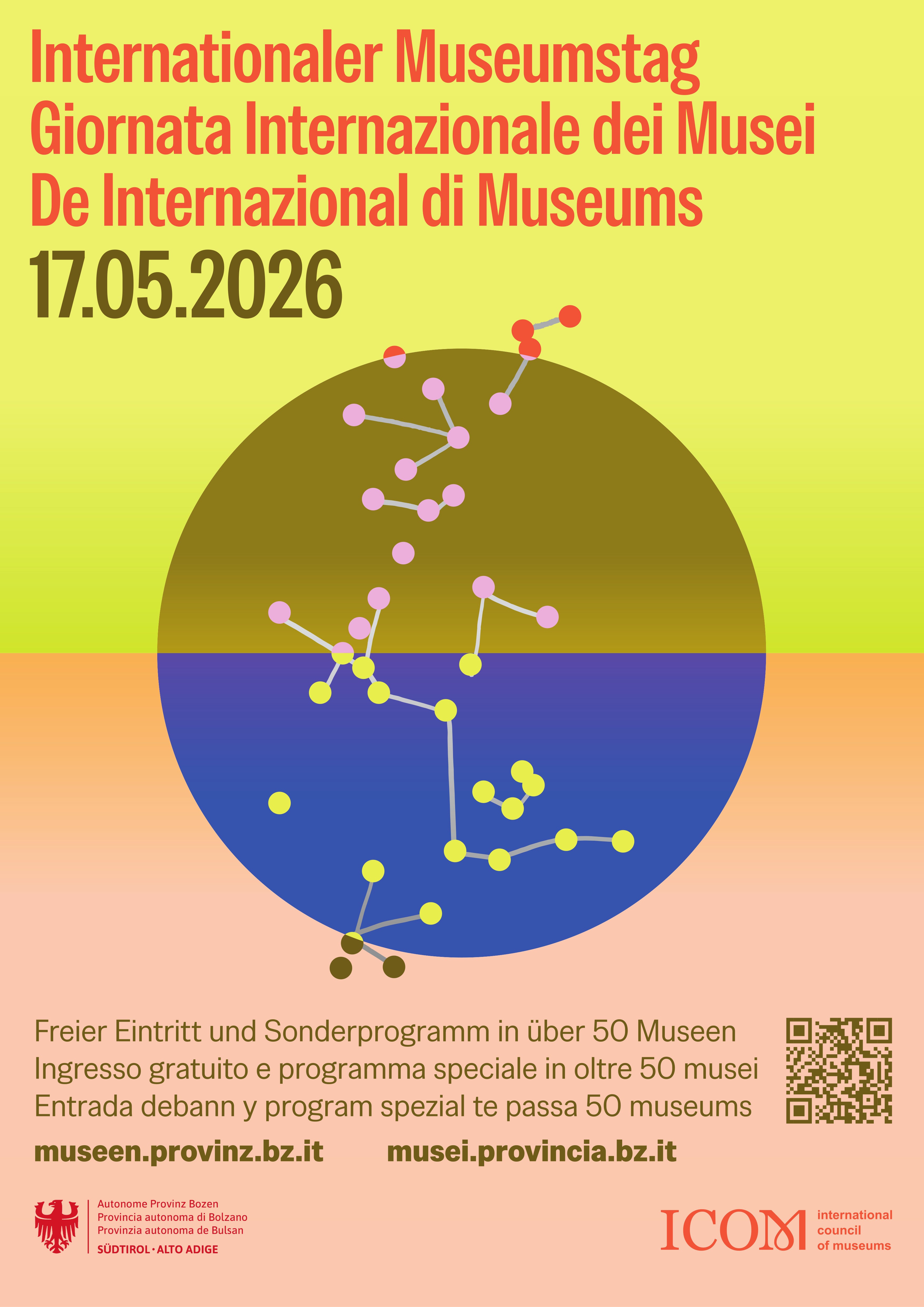 Das Poster des Internationalen Museumstags 2026