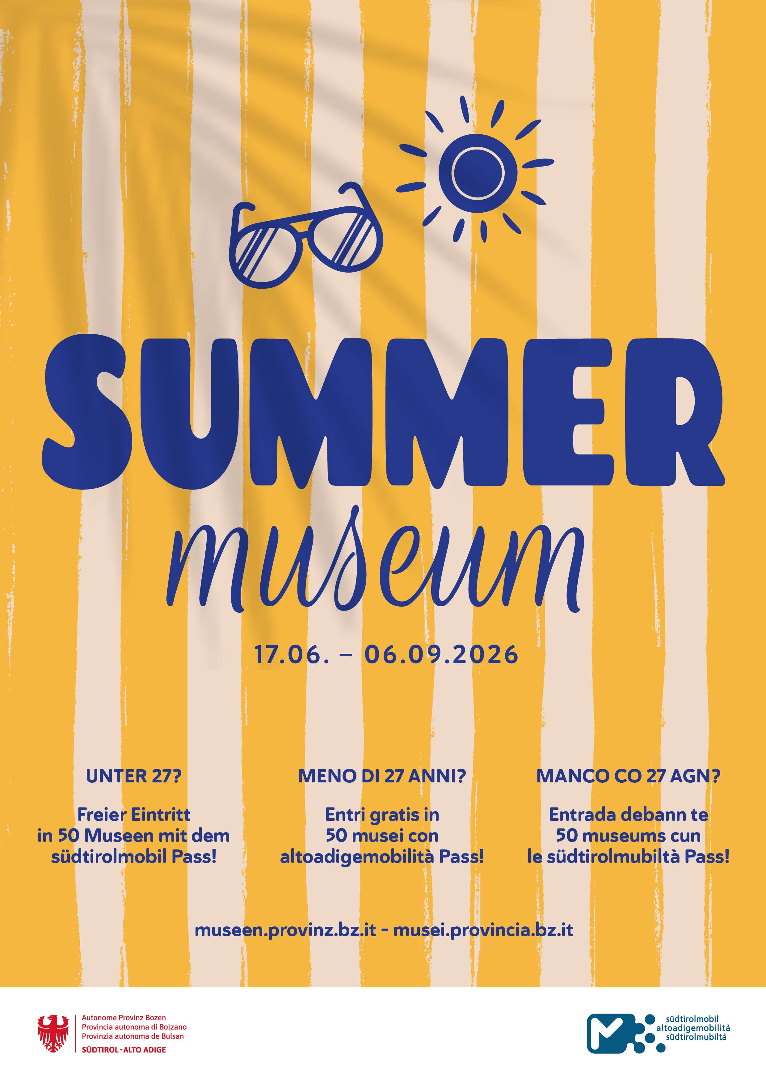 Das Plakat von Summer Museum 2026
