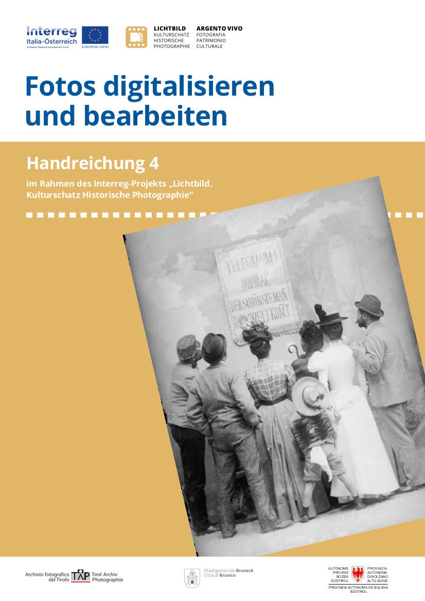 Fotos digitalisieren und bearbeiten