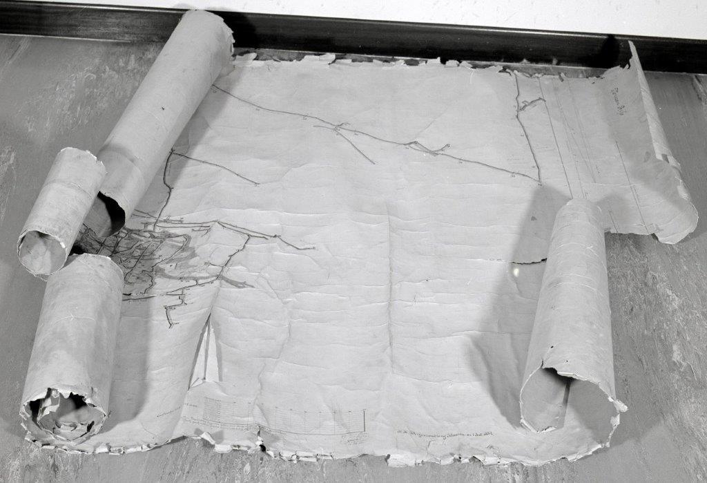 Grubenkarte Schneeberg, 1884. Quelle: Südtiroler Landesarchiv