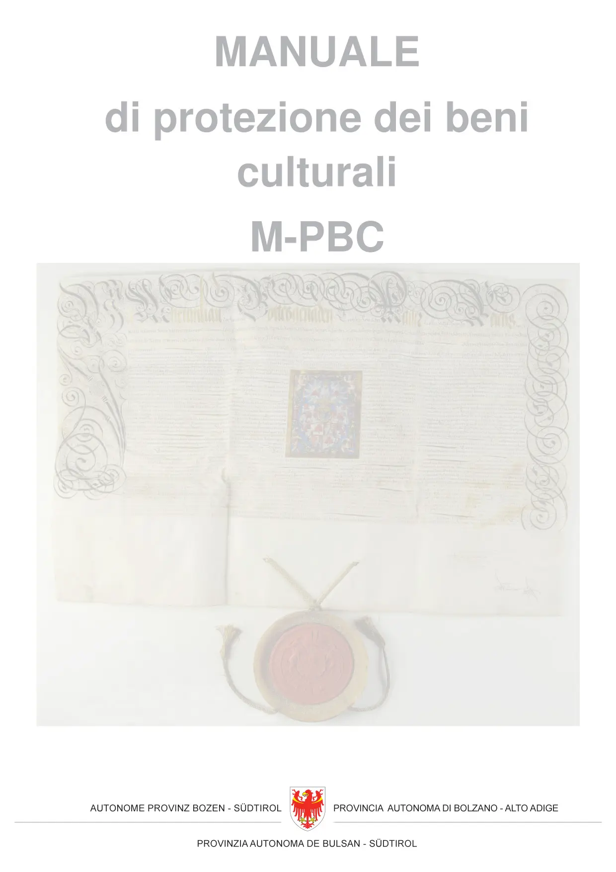 Manuale di protezione dei beni culturali