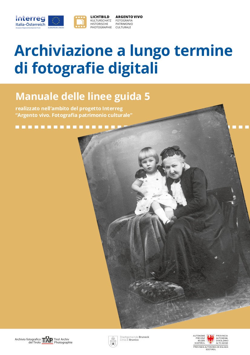 Archiviazione a lungo termine di fotografie digitali