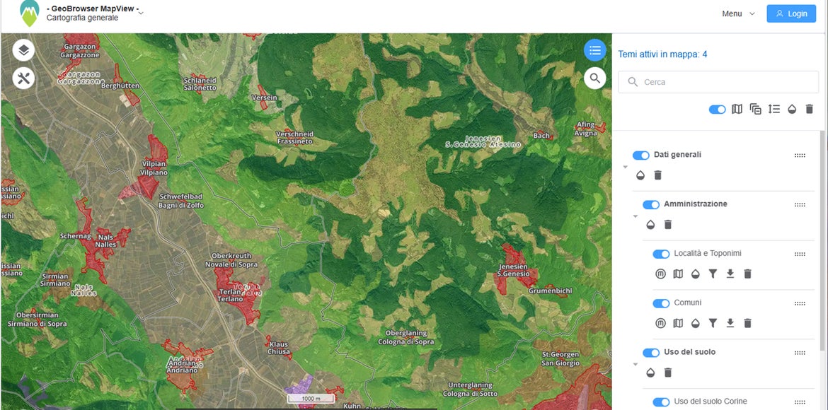 MapView | Provincia autonoma di Bolzano - Alto Adige