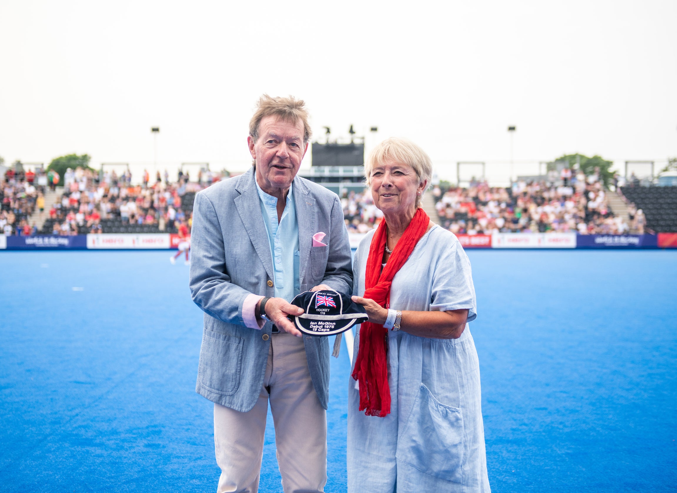 GB Caps presentations continued in London at FIH Pro League