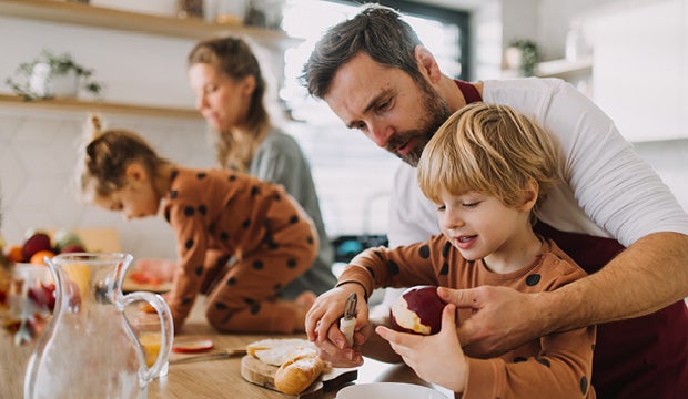 Kochen mit Kindern